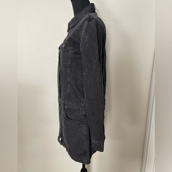 NWT Zara Long Sleeve Denim Dress - Picture 7 of 13